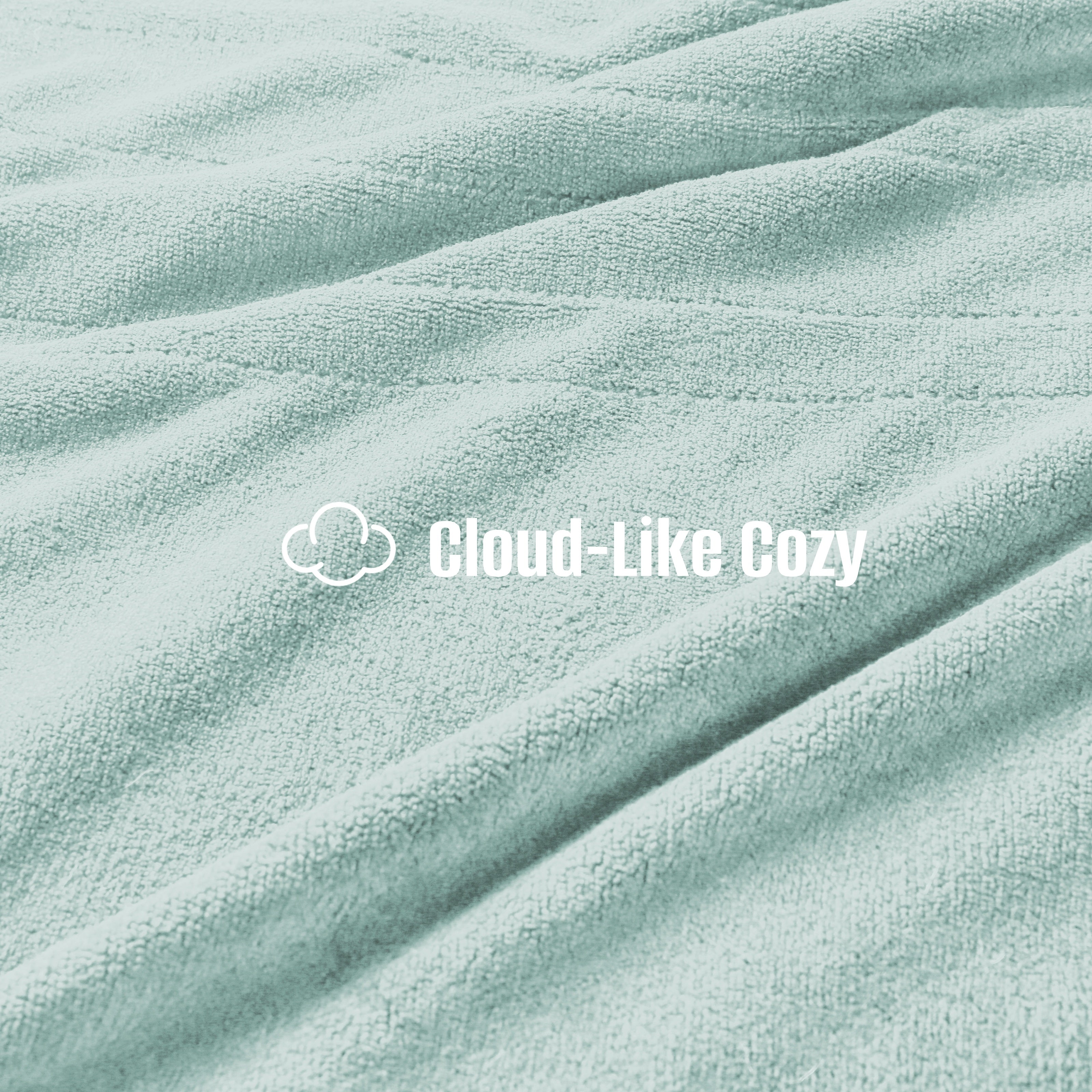 YAKEE Electric Heated Blanket 90"x100" King Size with Dual Control, 4 Heat Levels, 10-Hour Auto-off, Soft Coral Fleece, Overheat Protection, Mint Green